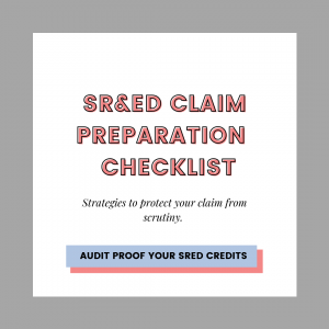 5 Tips – How to Audit Proof Your SR&ED Tax Credits